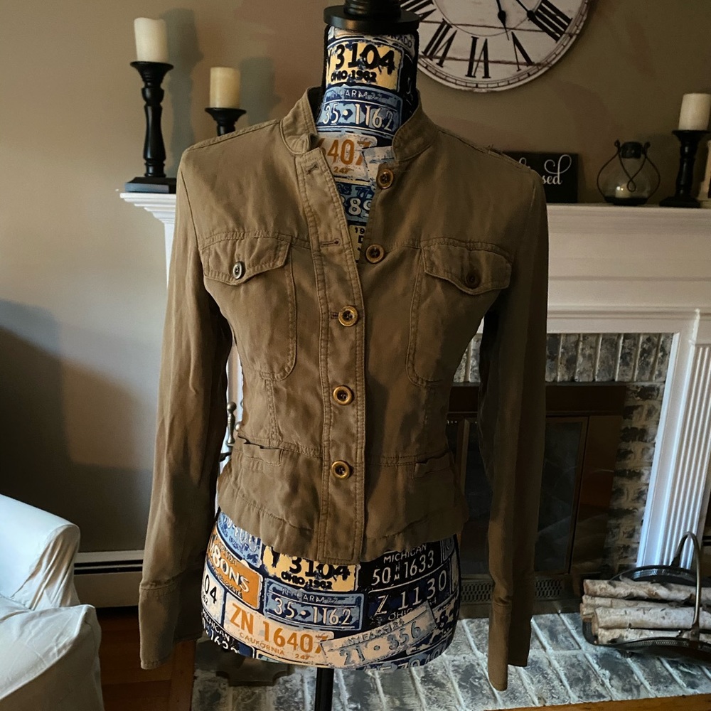Express Military Green Jacket
